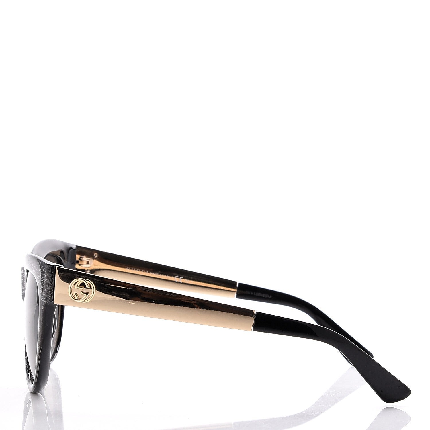 Gucci Glitter Cat Eye Sunglasses 3739/N/S Black 3 of 7