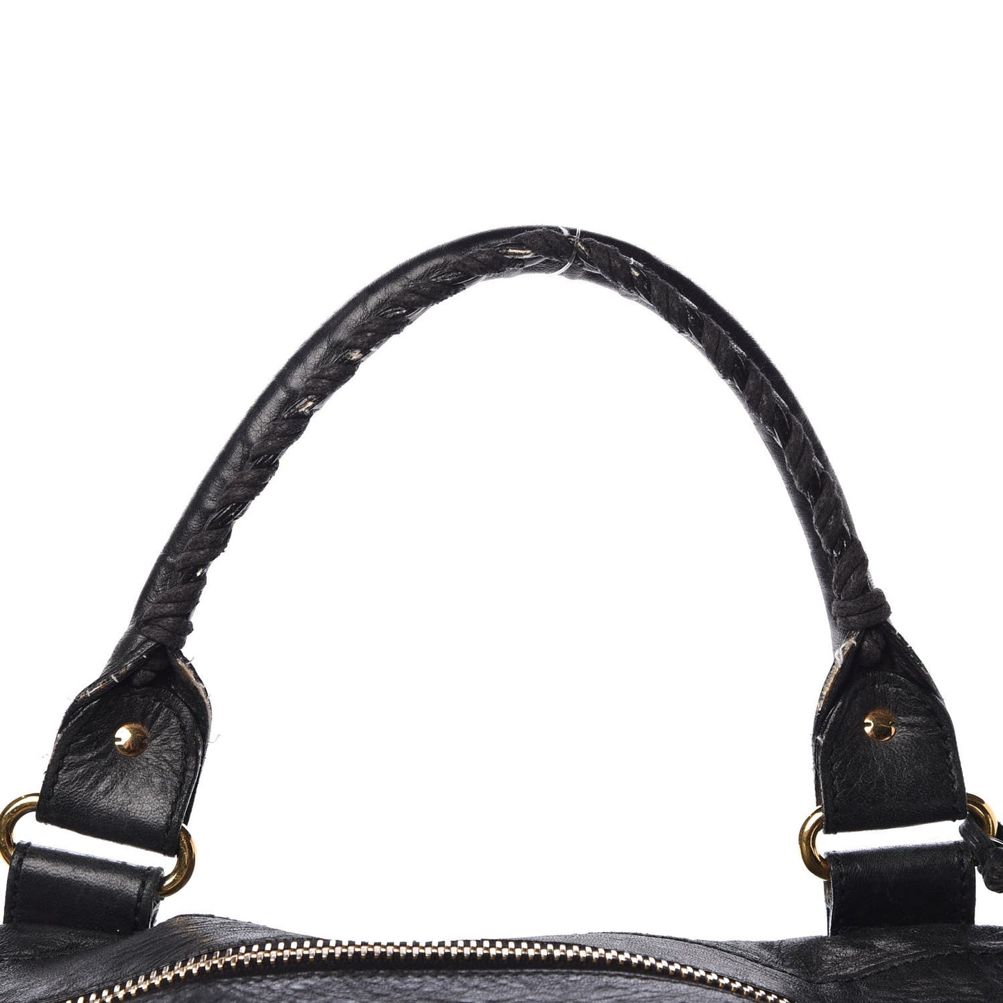 Agneau Giant 21 Gold Hardware Work Black