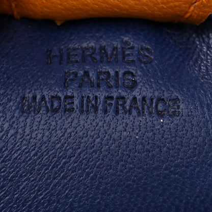 Hermes Milo Lambskin Grigri Rodeo Horse Bag Charm PM Bleu Saphir Rose Pourpre Bouton D'Or 4 of 5