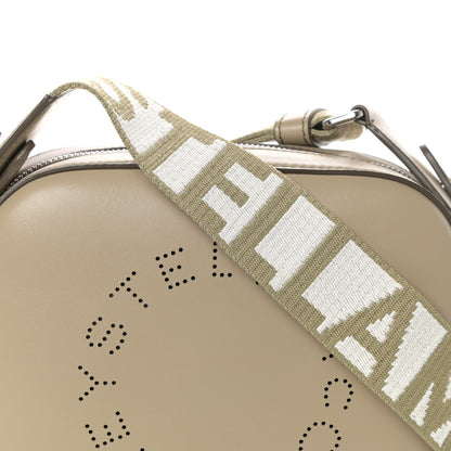 Stella McCartney Eco Alter Nappa Perforated Logo Mini Bag Taupe 7 of 9