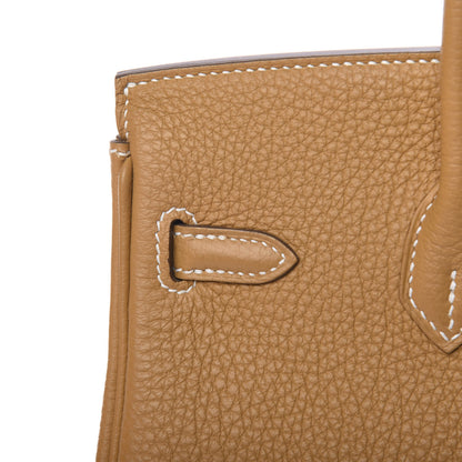 Hermes Togo Birkin 25 Natural Sable 29 of 37