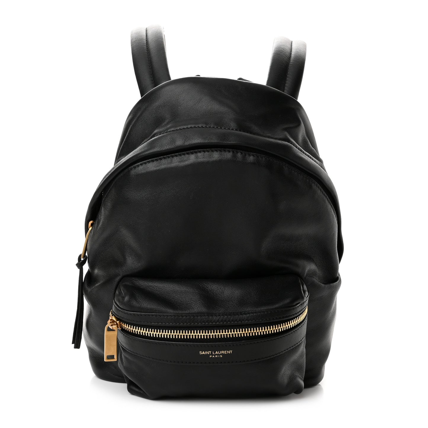 Calfskin Mini Toy City Backpack Black