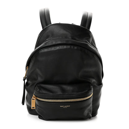 Saint Laurent Calfskin Mini Toy City Backpack Black 1 of 10