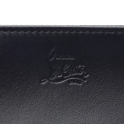 Christian Louboutin Calfskin Loubicute Charms Clutch Black 8 of 9
