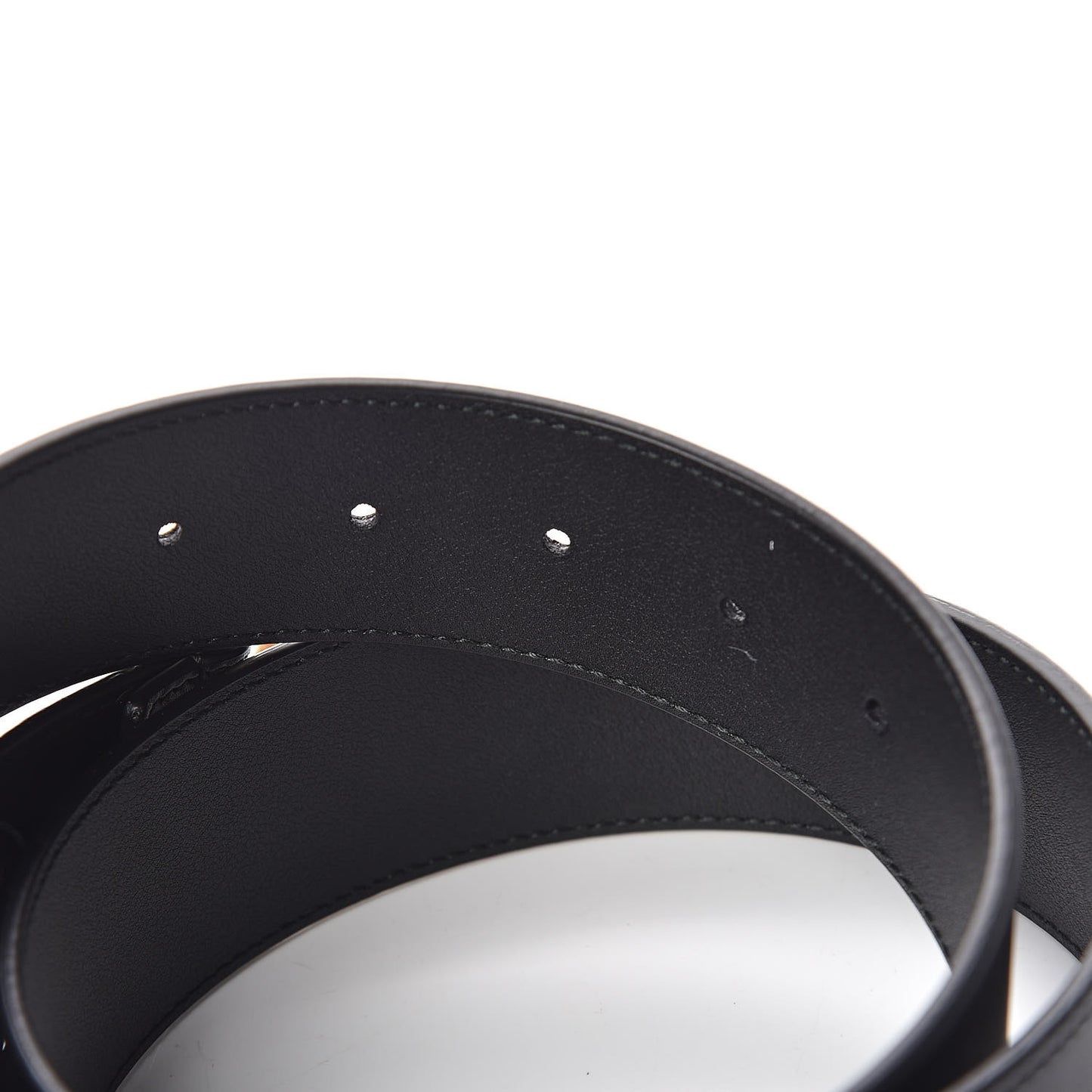 Calfskin Double G 40mm Belt 85 34 Black