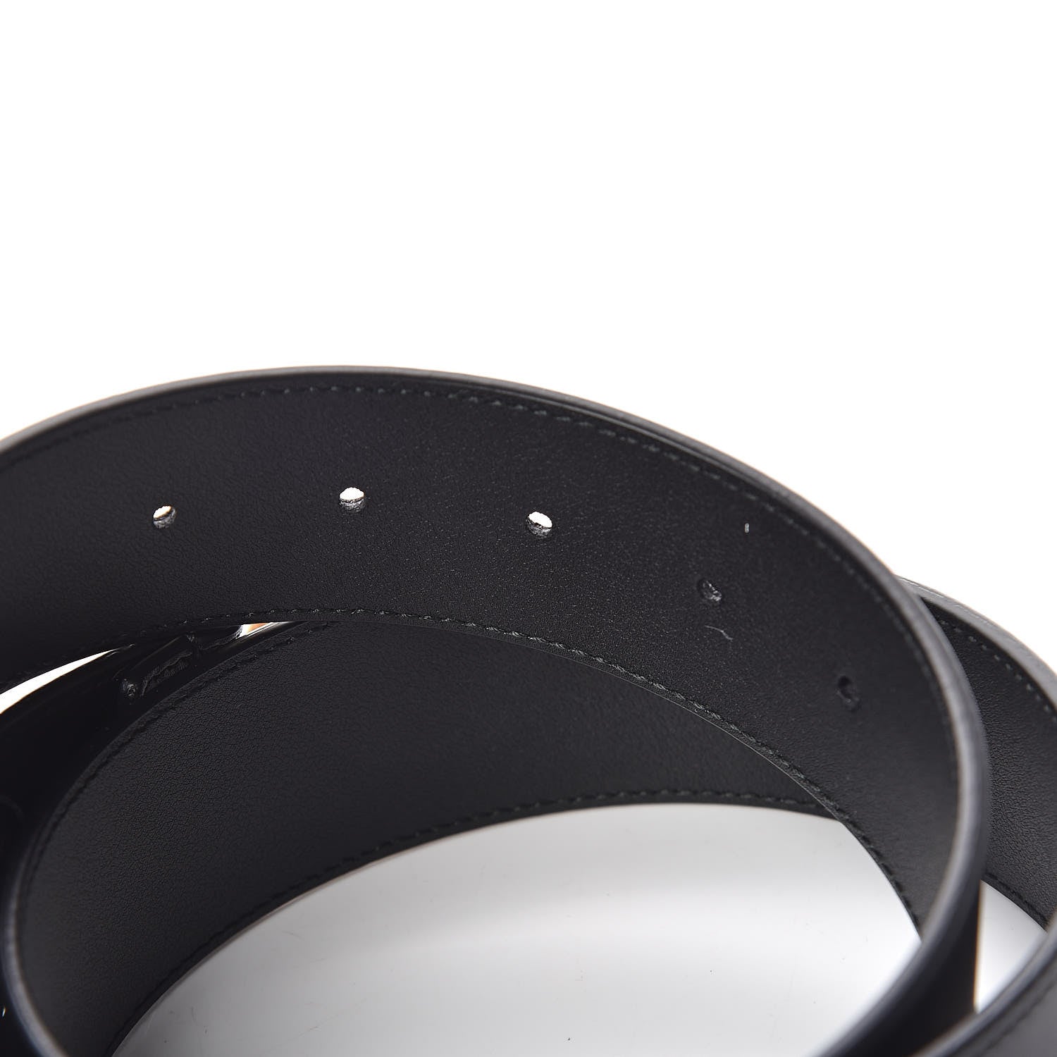 Gucci Calfskin Double G 40mm Belt 85 34 Black 5 of 7