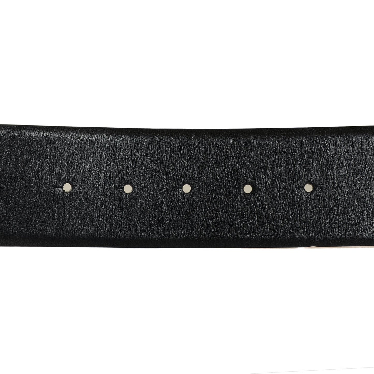 Calfskin CC Logo Belt 80 32 Black
