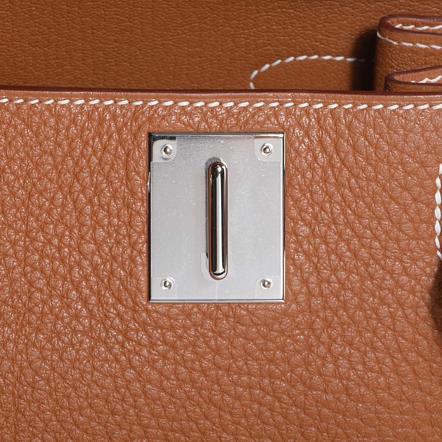 Hermes Taurillon Clemence Jypsiere 28 Gold 17 of 23