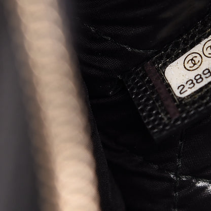 Chanel Caviar Quilted Large Boy Cosmetic Case Black 7 of 11