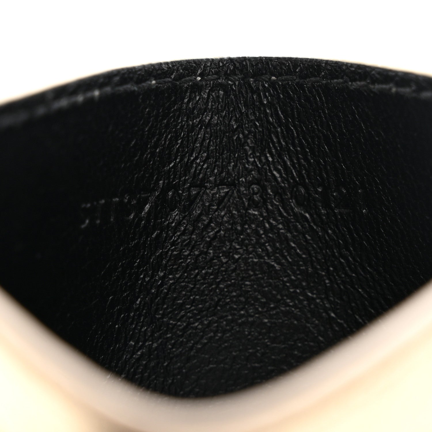 Saint Laurent Metallic Calfskin Monogram Credit Card Case Gold 7 of 10