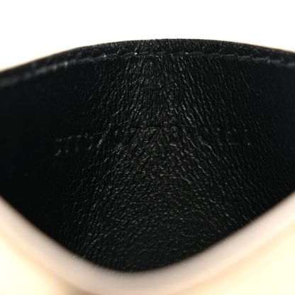 Saint Laurent Metallic Calfskin Monogram Credit Card Case Gold 7 of 10