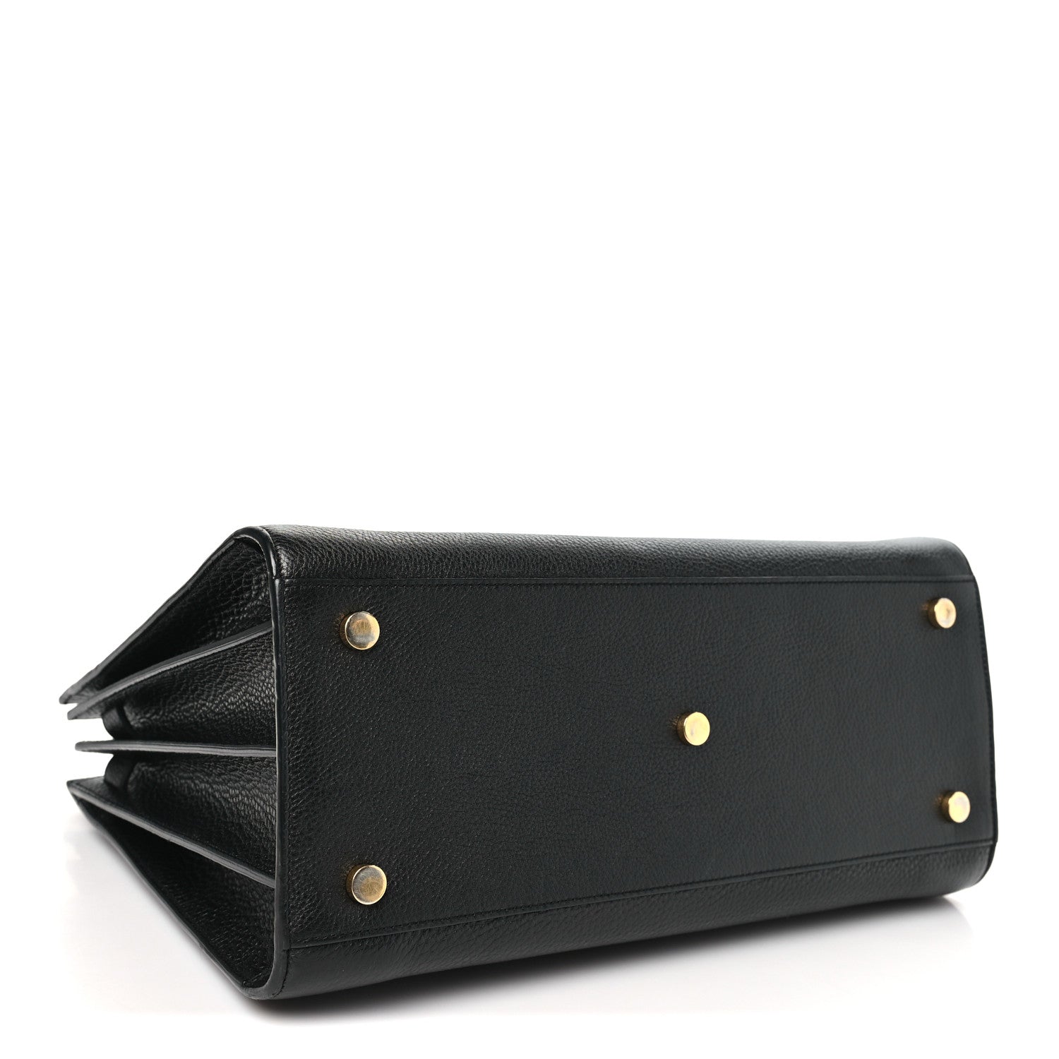 Saint Laurent Grained Calfskin Small Sac De Jour Black 4 of 10