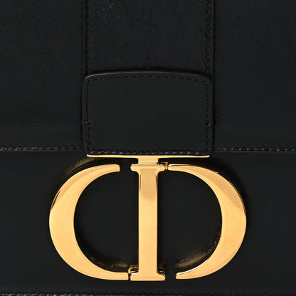 Christian Dior Crinkled Lambskin 30 Montaigne Flap Bag Black 6 of 6