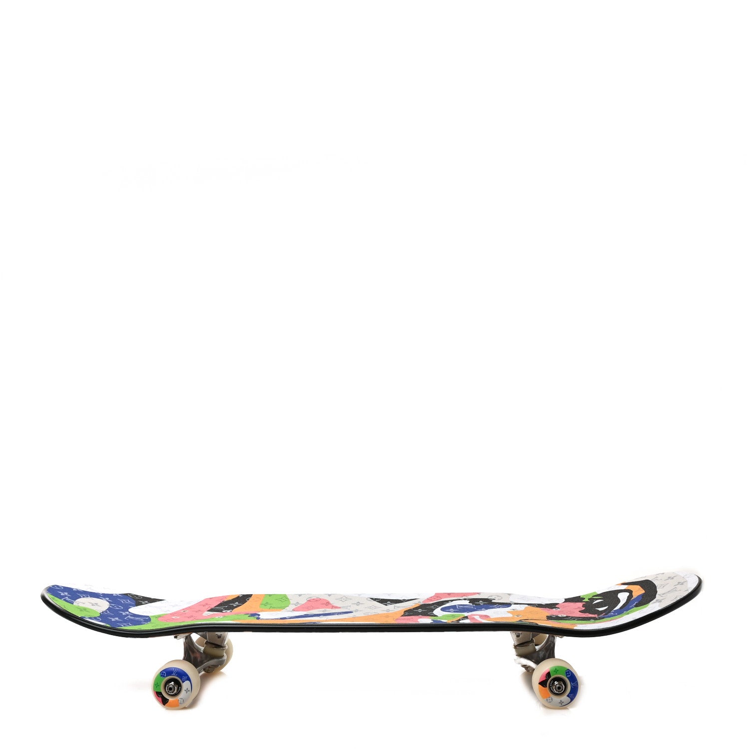 Louis Vuitton Monogram Portrait Wood Skateboard Multicolor 3 of 7