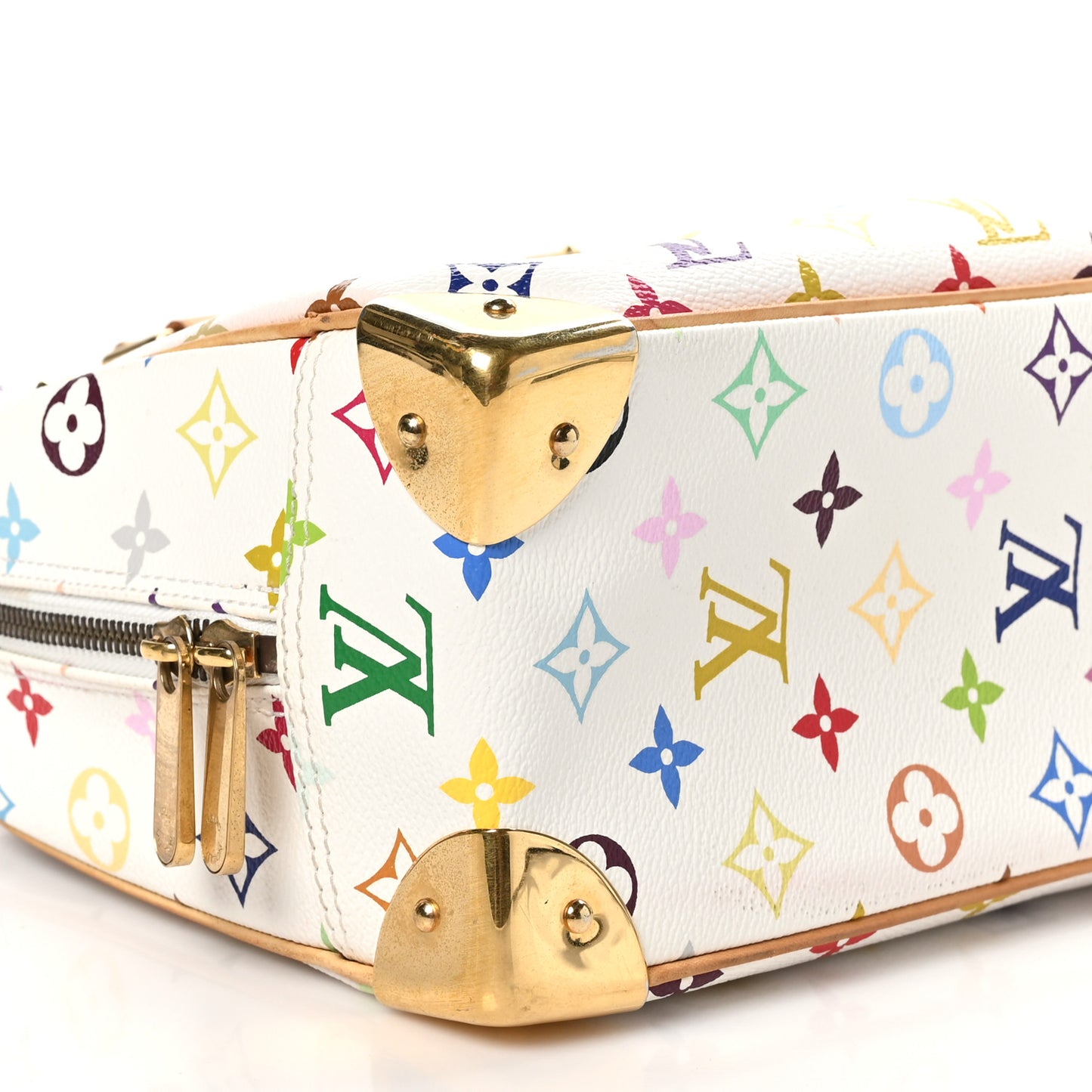 Monogram Multicolor Trouville White