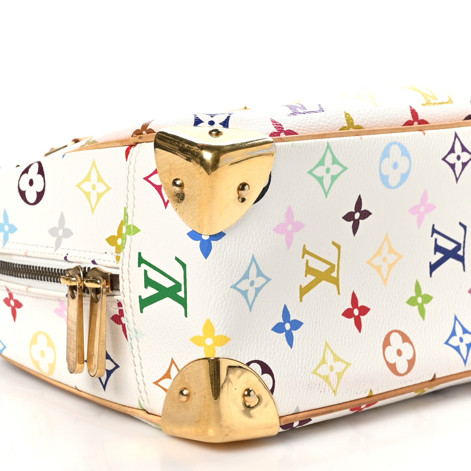 Louis Vuitton Monogram Multicolor Trouville White 8 of 10