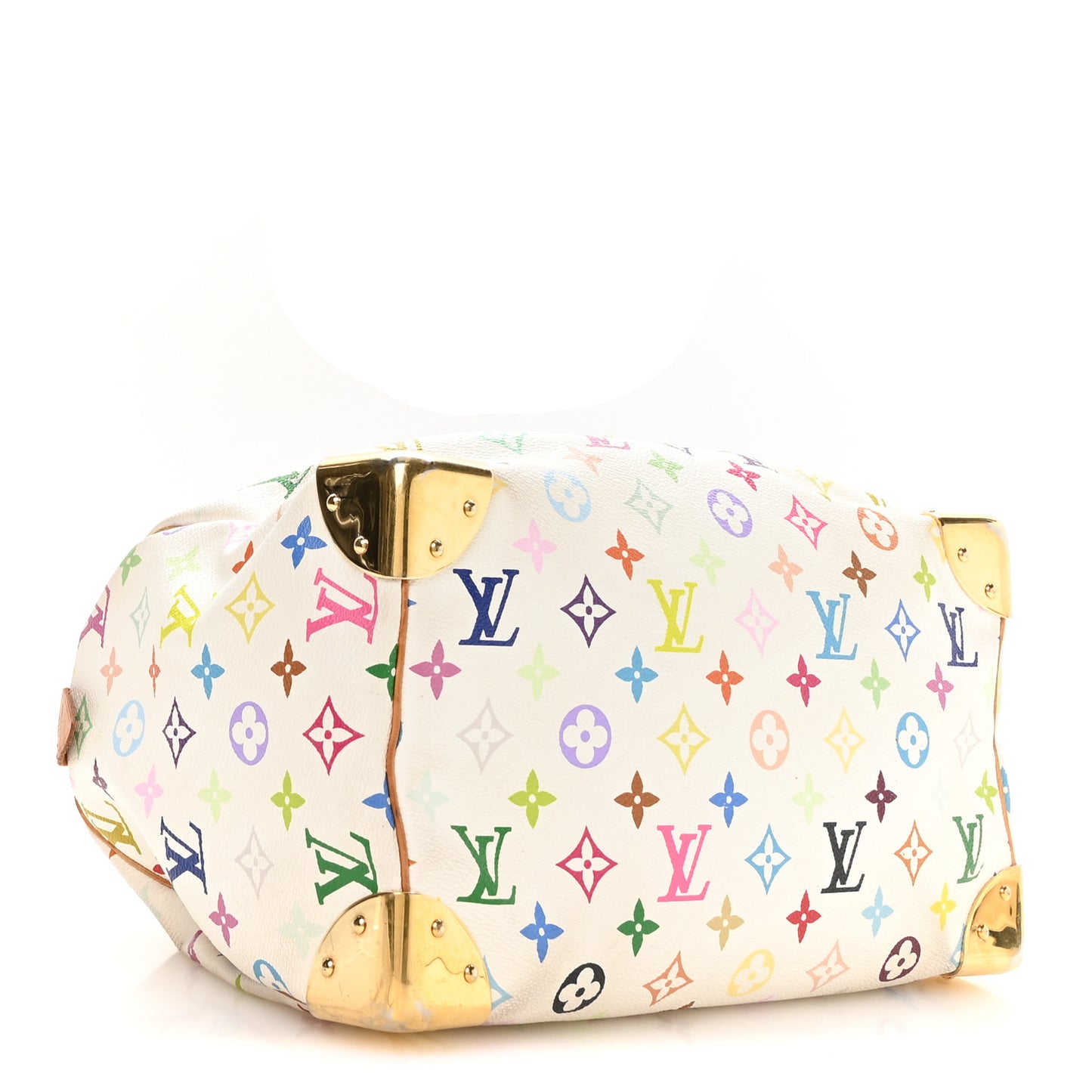 Monogram Multicolor Speedy 30 White