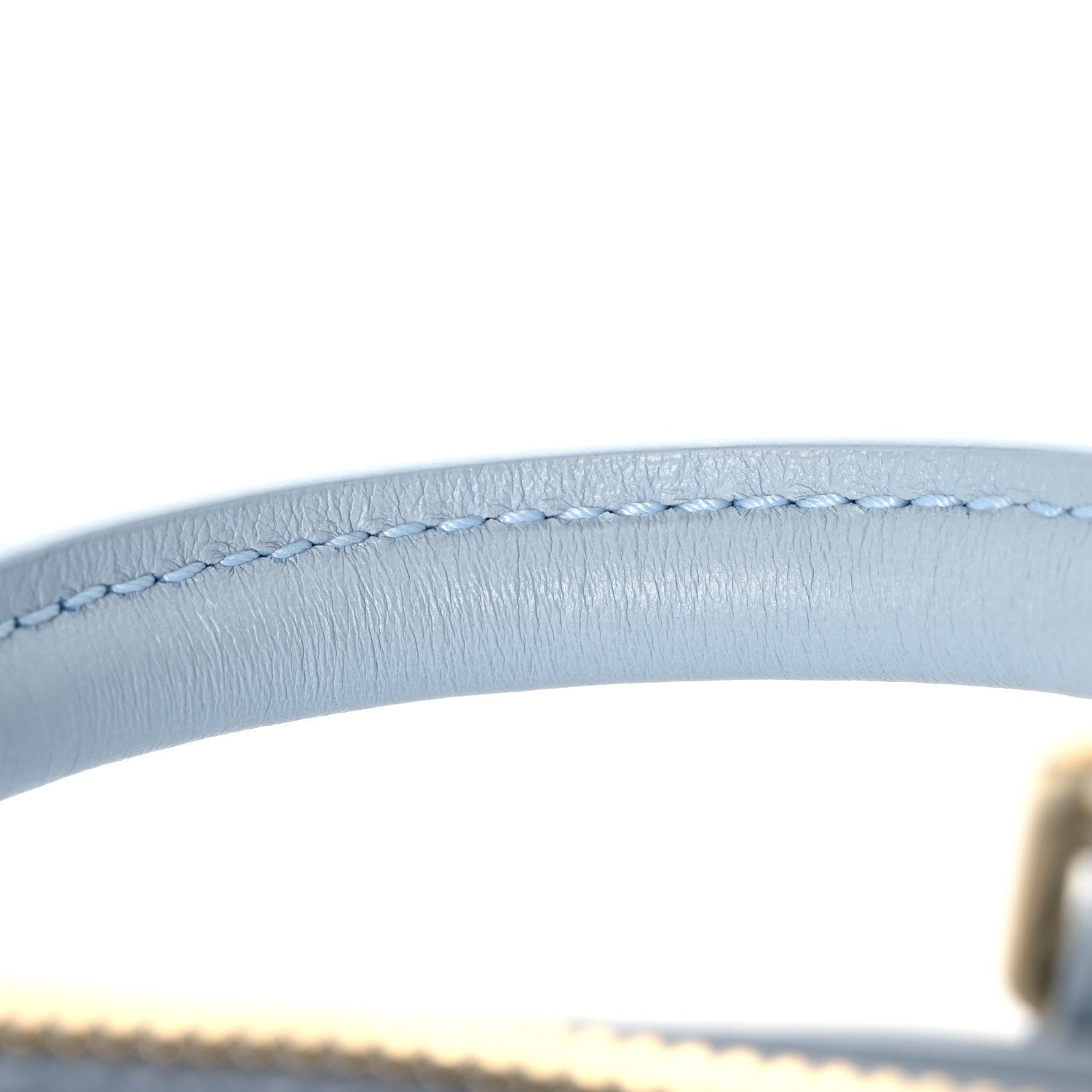 Louis Vuitton Calfskin Bubblegram Alma BB Ice Blue 10 of 11