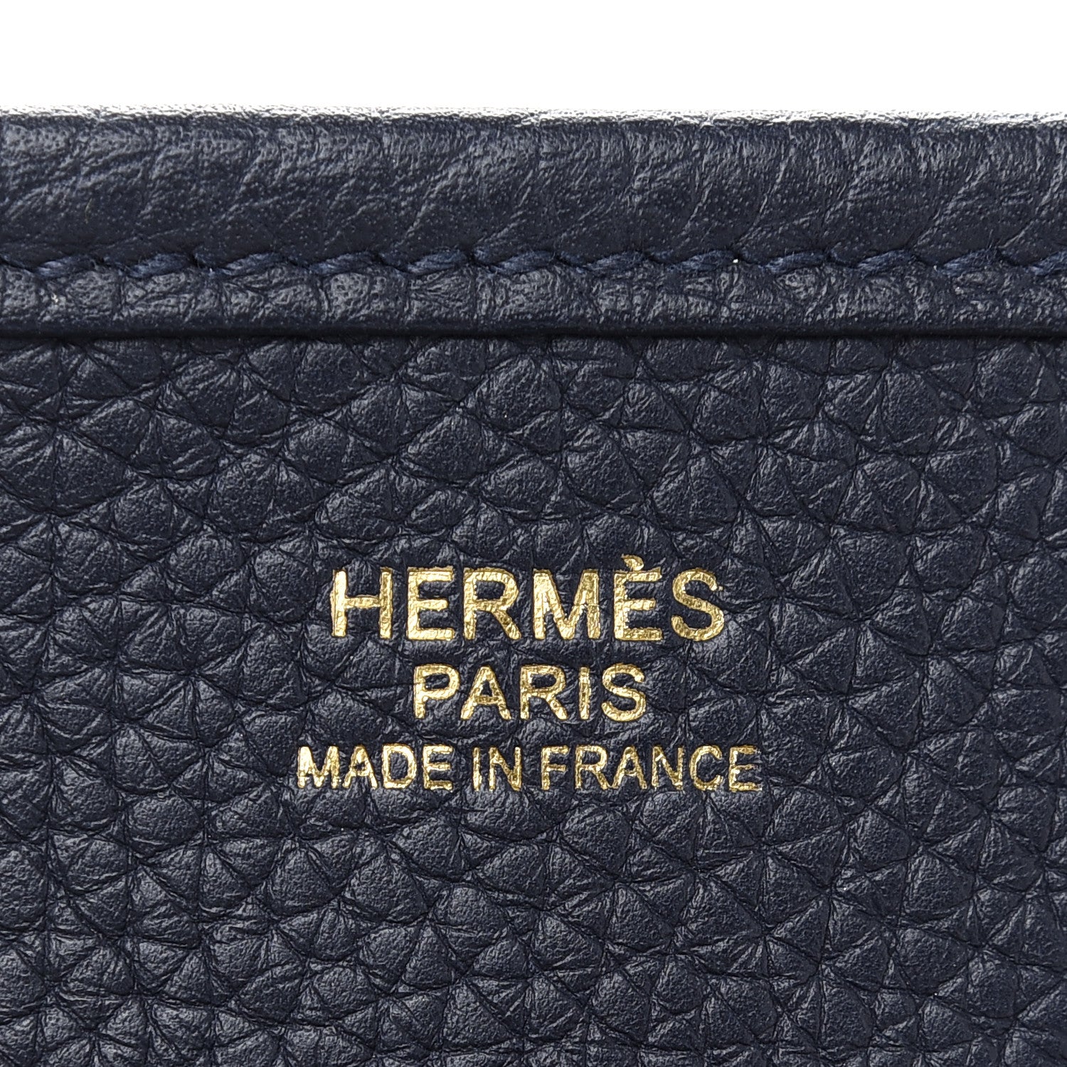 Hermes Taurillon Clemence Evelyne III PM Bleu Nuit 6 of 9