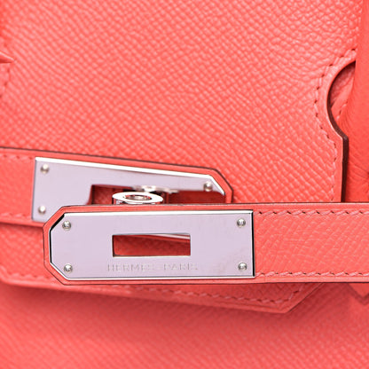 Hermes Epsom Birkin 30 Rose Jaipur 9 of 25