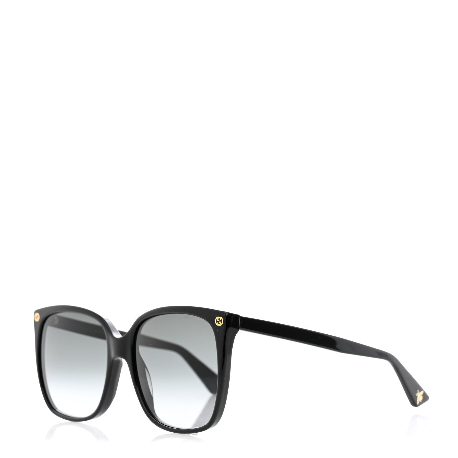 Gucci Acetate GG Sunglasses GG0022S Black 1 of 8