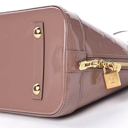 Louis Vuitton Vernis Alma PM Taupe Glace 9 of 11