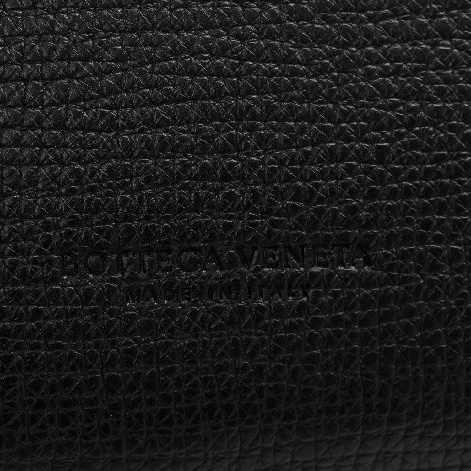 Bottega Veneta Textured Calfskin Small BV Angle Shoulder Bag Black 8 of 11