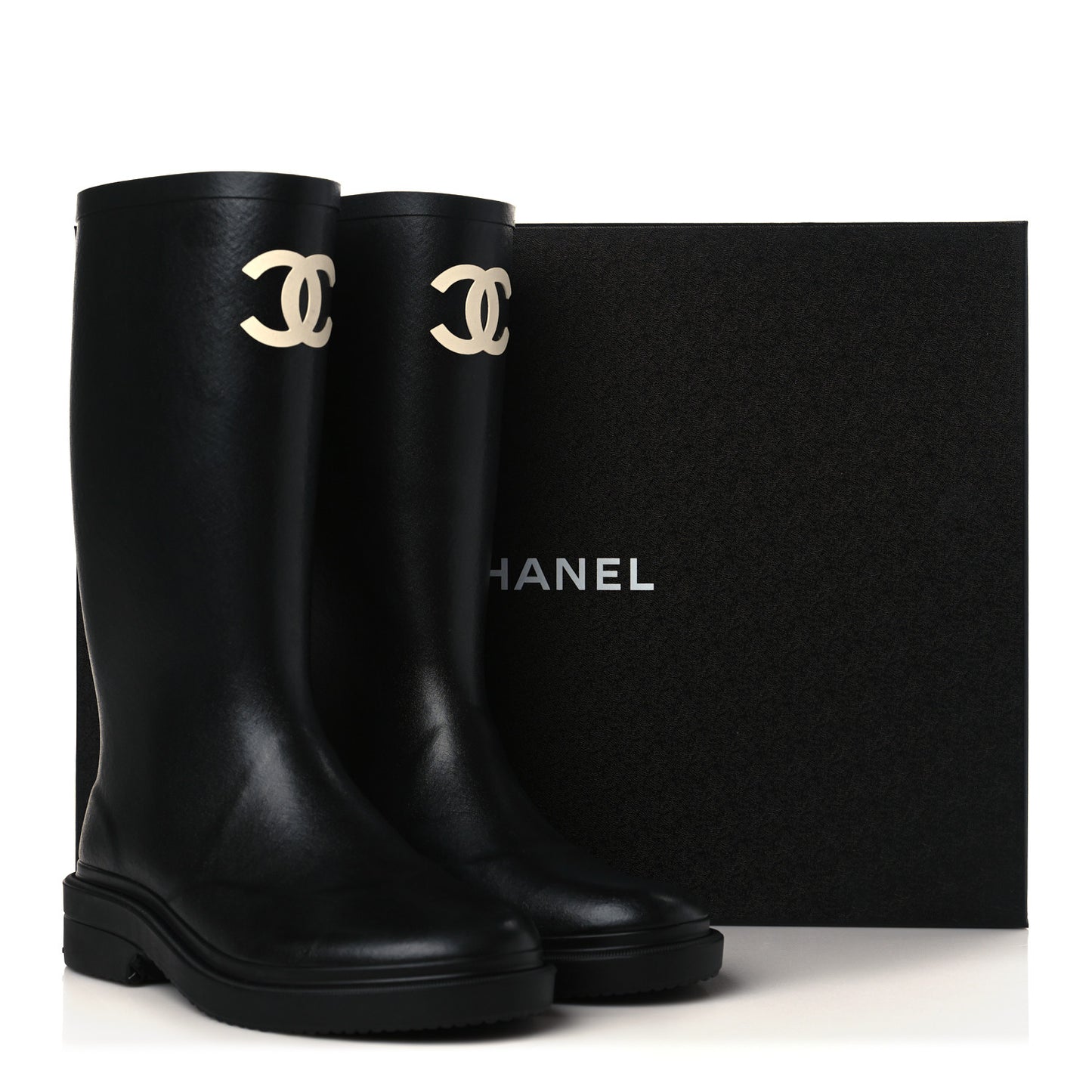 Caoutchouk CC High Boots 37 Black
