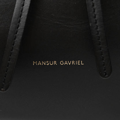 Mansur Gavriel Calfskin Lady Bag Black Flamma 6 of 14