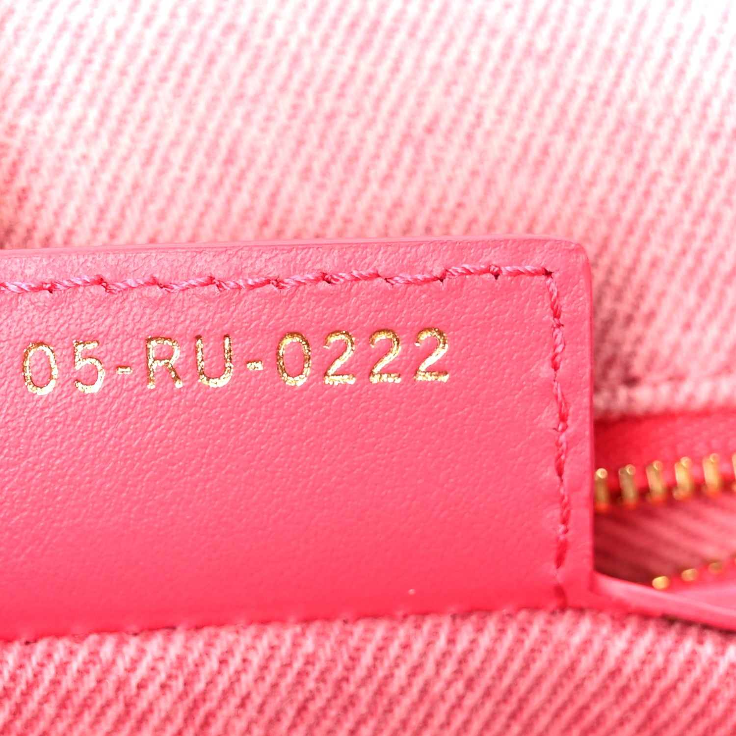 Christian Dior Denim Macrocannage Medium Caro Bag Fuchsia Multicolor 7 of 11