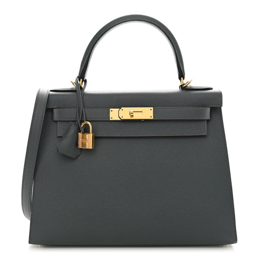 Epsom Kelly Sellier 28 Bleu Orage