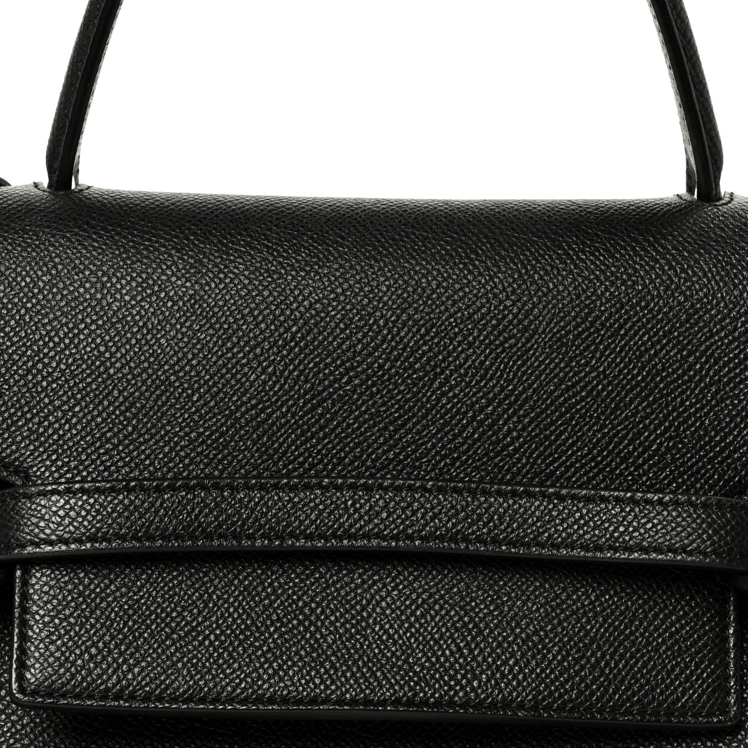 Celine Grained Calfskin Micro Belt Bag Black 9 of 11