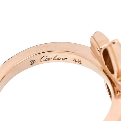 Cartier 18K Pink Gold Diamond Inde Mysterieuse Ring 48 4.5 48 4.5 6 of 7