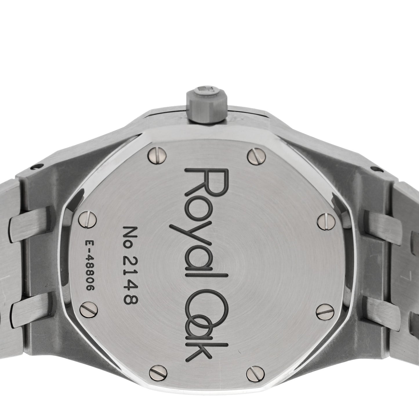 Stainless Steel 36mm Royal Oak Dual Time Automatic Watch White 25730ST