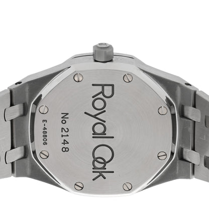 Audemars Piguet Stainless Steel 36mm Royal Oak Dual Time Automatic Watch White 25730ST 4 of 5
