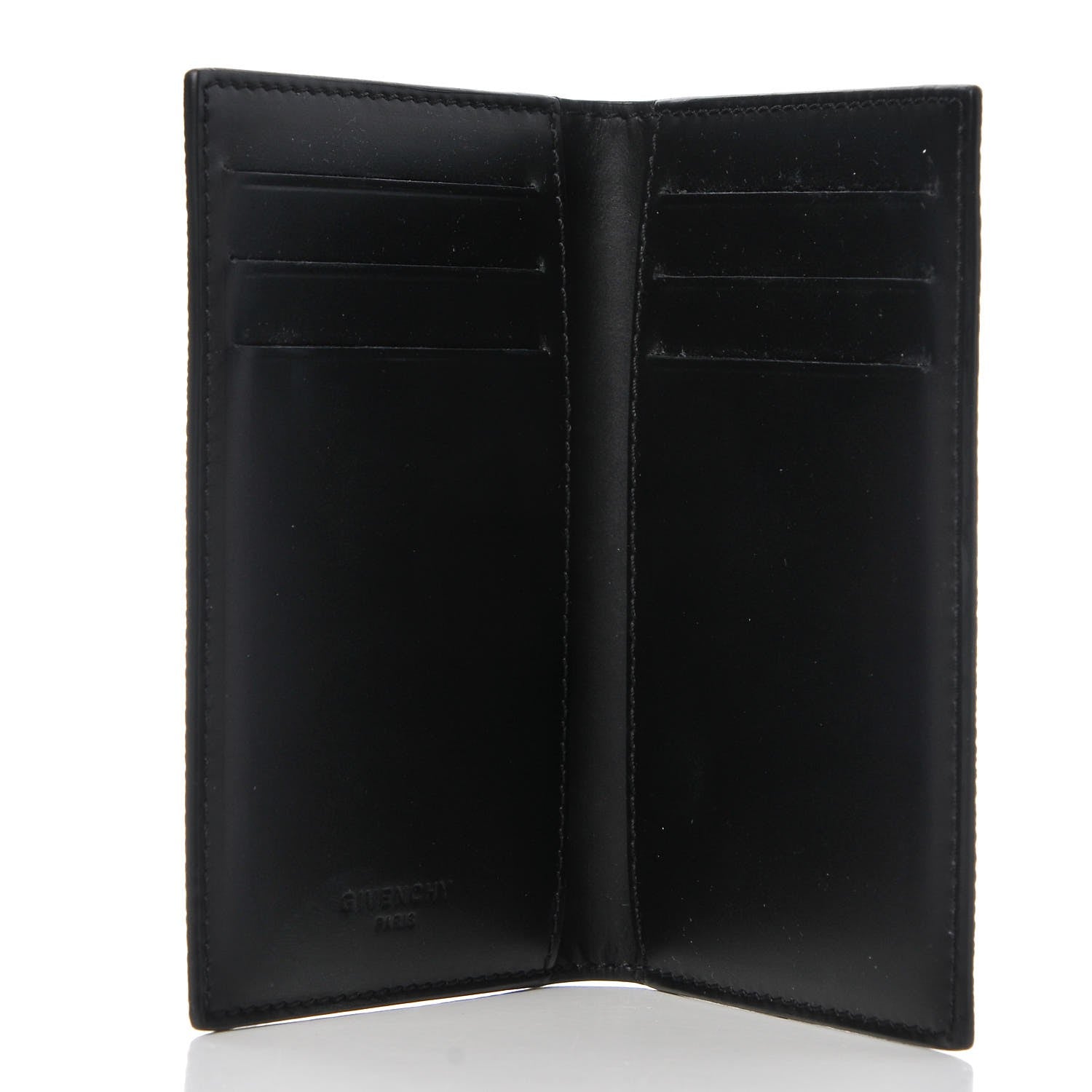 Givenchy Coated Canvas Star Folding Card Case Brown 5 of 10