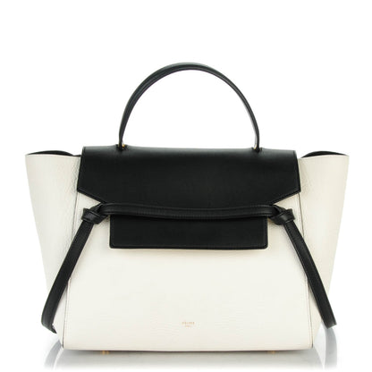 Celine Elephant Calfskin Mini Belt Bag White 1 of 9