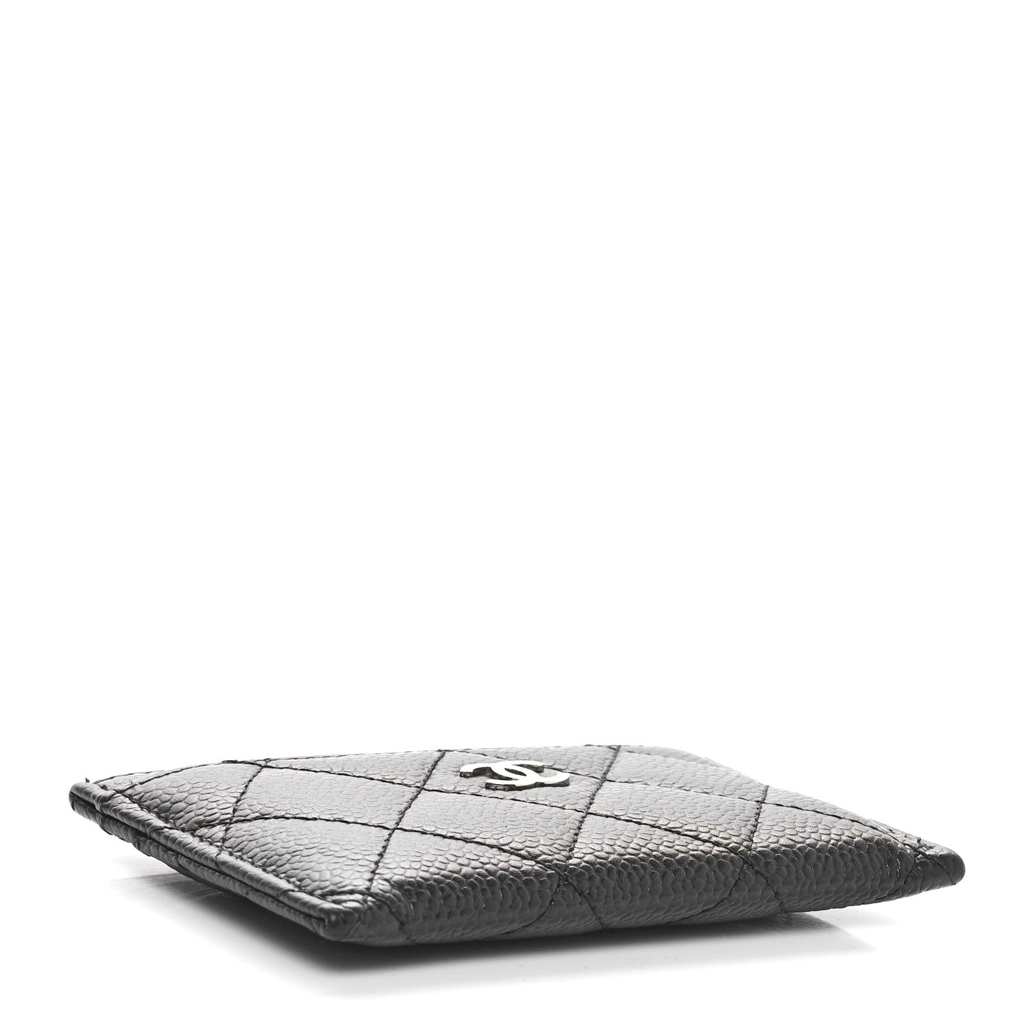 Chanel Caviar Quilted Card Holder Black 4 of 9