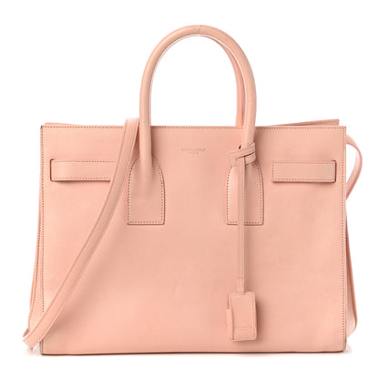 Saint Laurent Calfskin Small Sac De Jour Light Blush 1 of 10