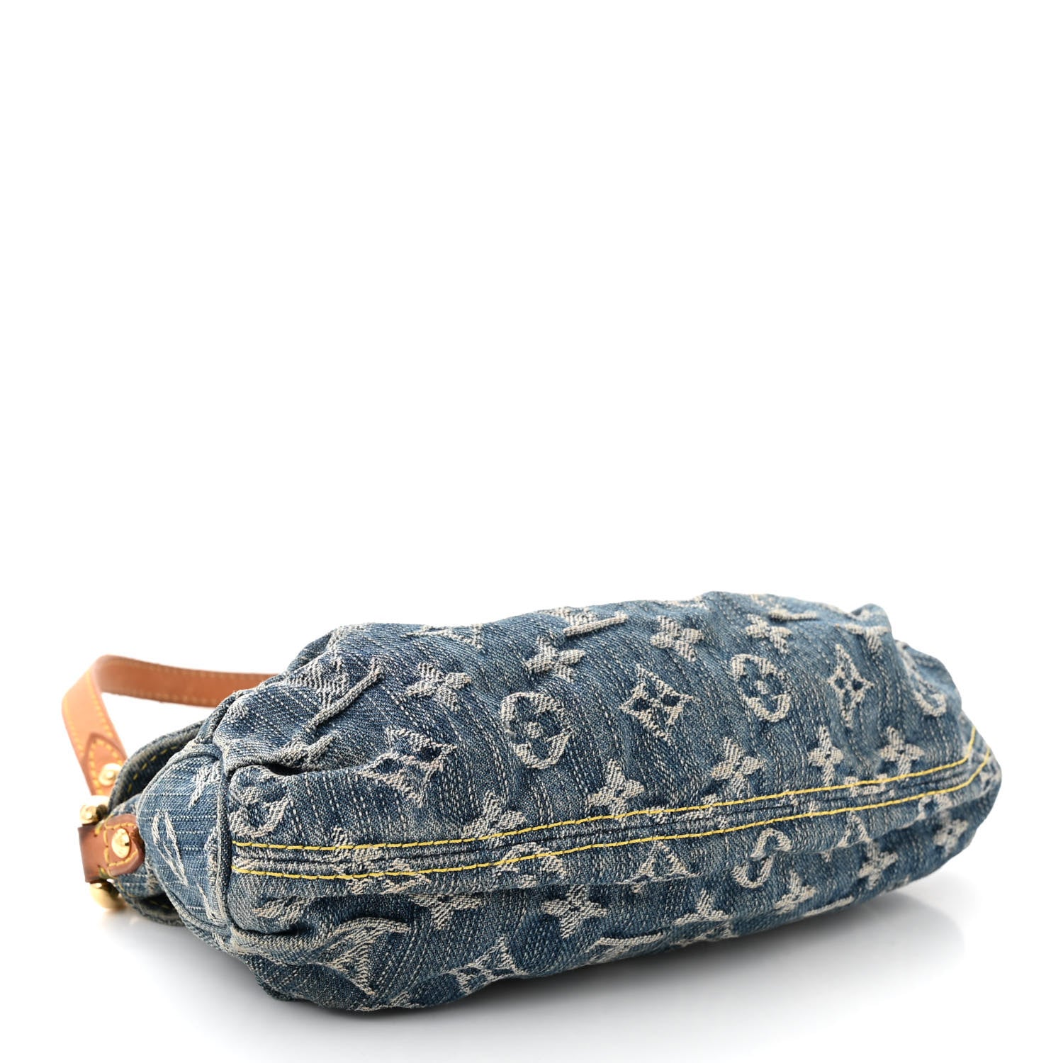 Louis Vuitton Monogram Denim Mini Pleaty Blue 4 of 10