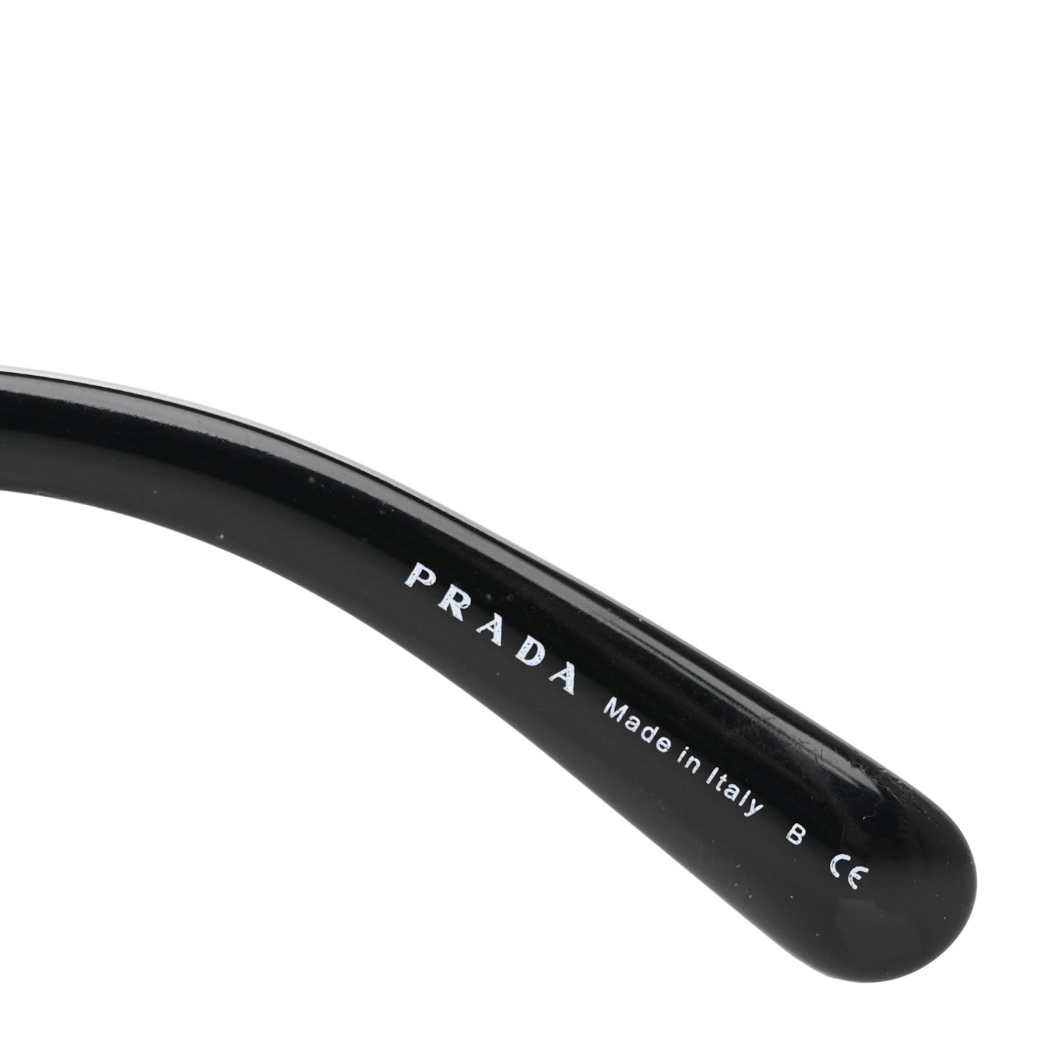 Prada Acetate Baroque Sunglasses SPR 27O Black 5 of 9