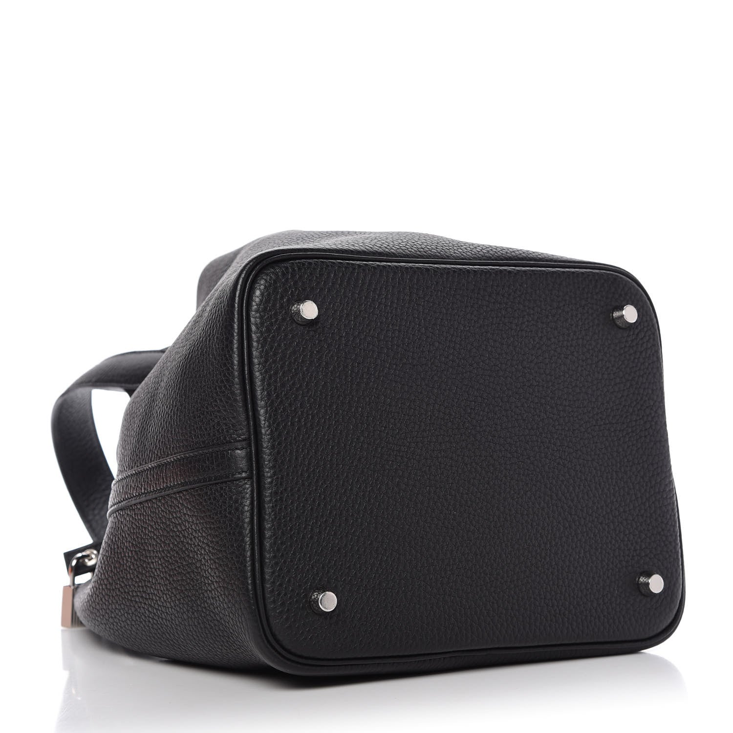 Hermes Taurillon Clemence Picotin Lock 22 MM Black 4 of 10