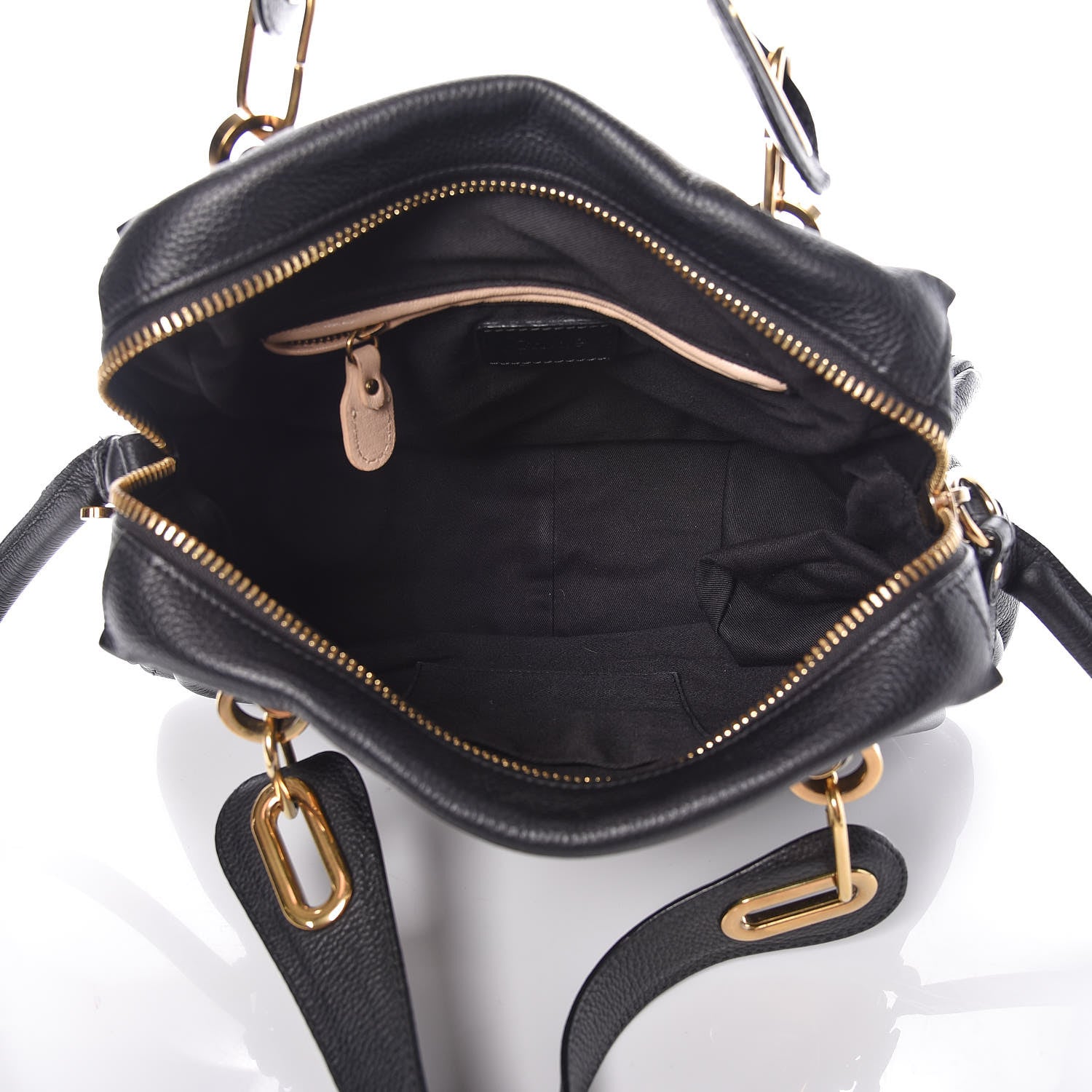 Chloe Calfskin Medium Paraty Black 7 of 10