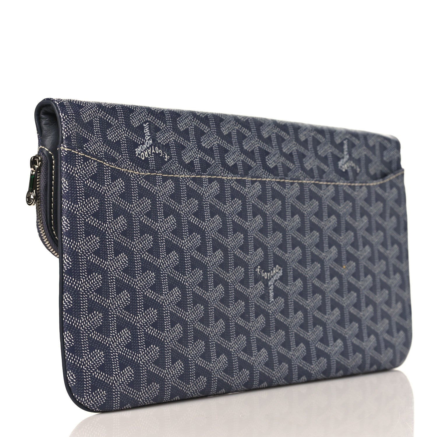 Goyard Goyardine Sainte Marie Soft Clutch Grey 4 of 10