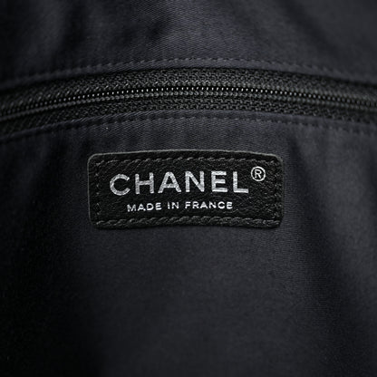 Chanel Tweed Lambskin Small Girl Bag Multicolor Black 6 of 10