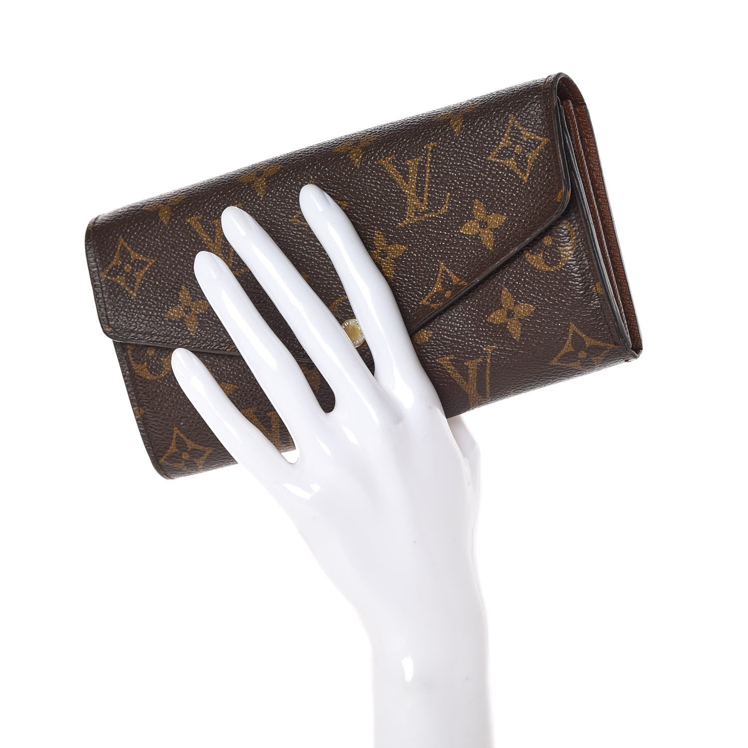 Louis Vuitton Monogram Sarah Wallet NM 2 of 6