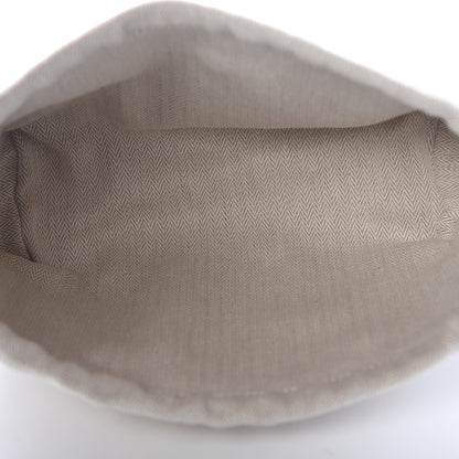 Hermes Canvas Barenia Fourbi 20 PM Pouch Naturel Fauve 7 of 10