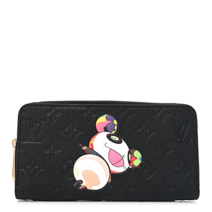 Louis Vuitton LV X TM Empreinte Monogram Panda Zippy Wallet Black 1 of 6