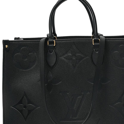 Louis Vuitton Empreinte Monogram Giant Onthego GM Black 7 of 12