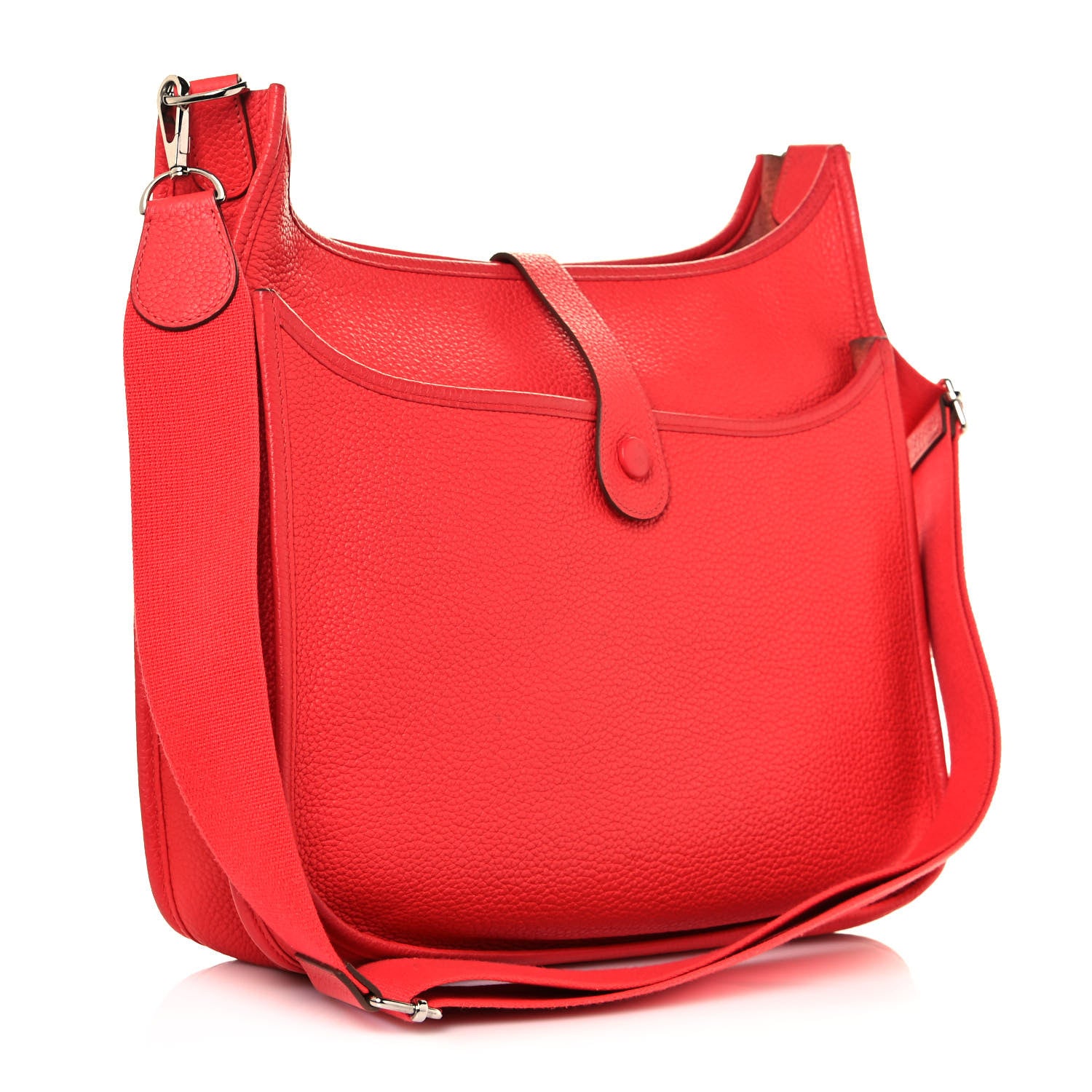 Hermes Taurillon Clemence Evelyne III GM Rose Jaipur 2 of 13